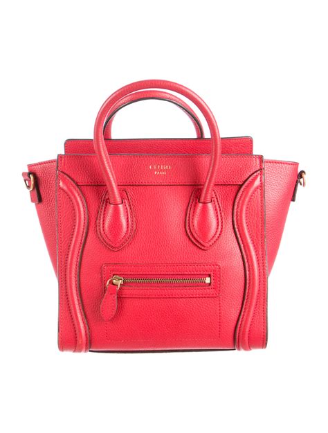 celine red nano bag price|celine nano bag buy.